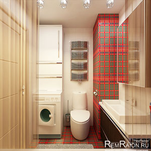 Дизайн ванной комнаты плитка в шотландском стиле
